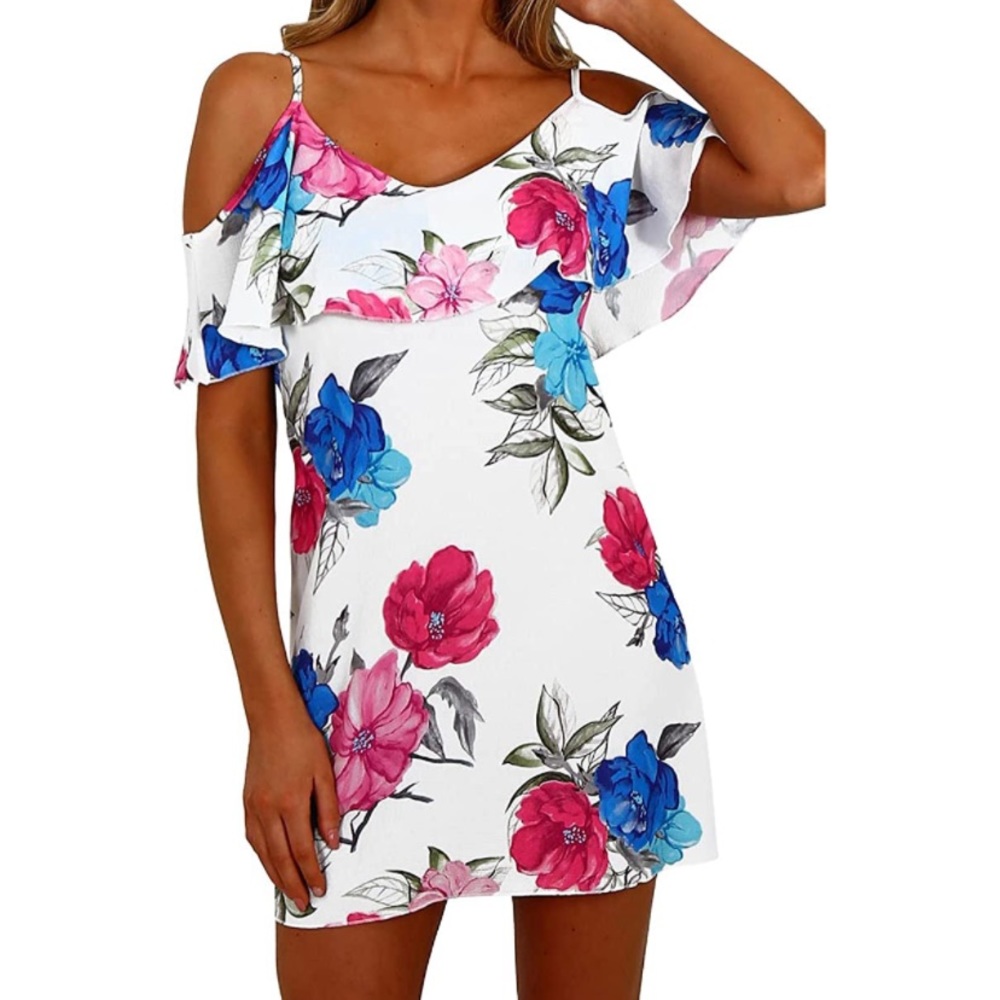 NWT Floral Cocktail Dress Size S
